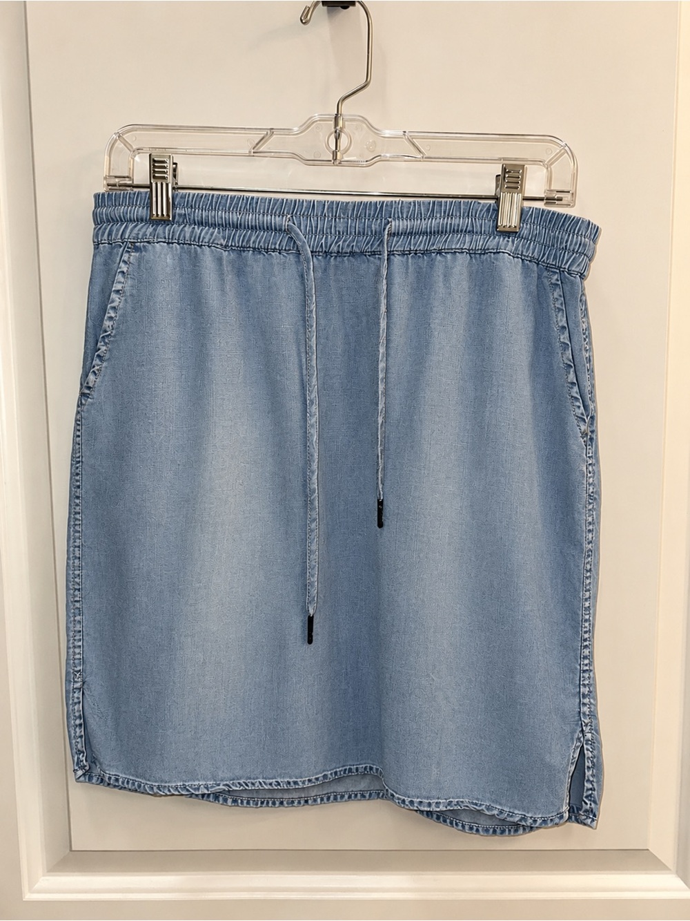 Just Living Faux Denim Skirt
